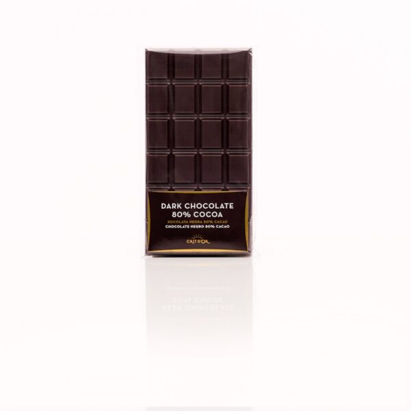 Rajola de xocolata negra 80%